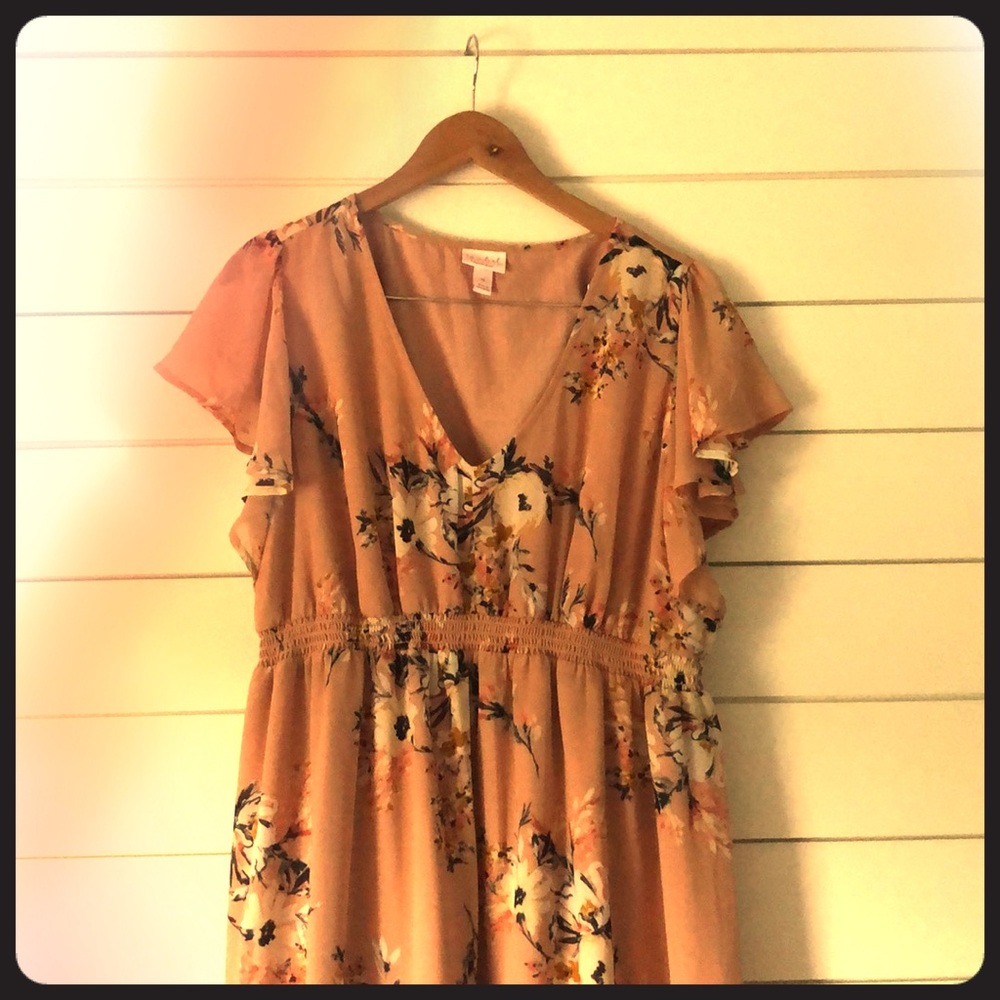 NWOT Isabel Maternity Maxi Dress XL